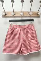 Red Gingham Boxer Shorts