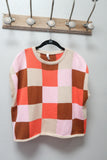 Coral / Cinnamon Sweater