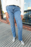 Mid-Rise Bootcut Jeans