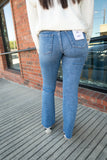 Mid-Rise Bootcut Jeans