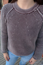 Plum Pullover Sweater