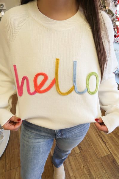 hello Sweater