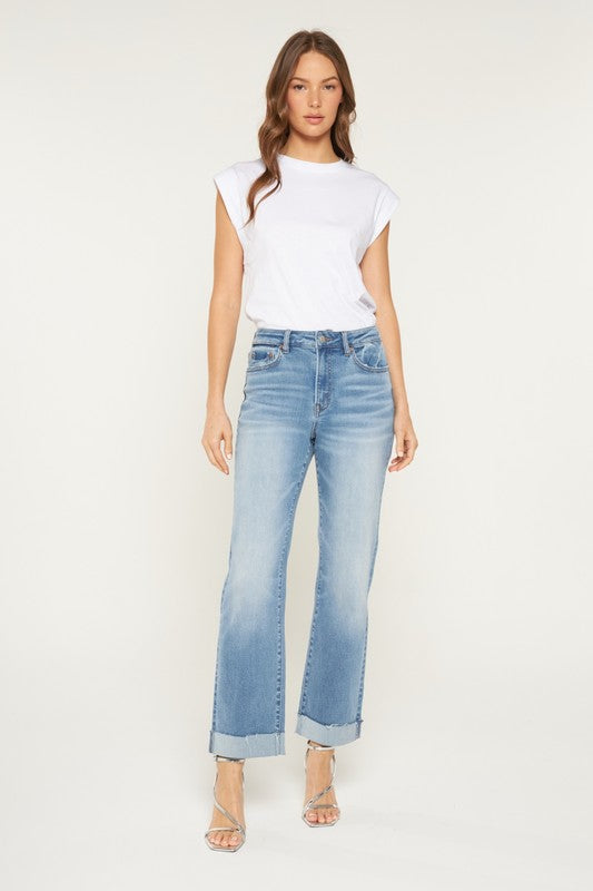 HR Cuffed Straight Leg Jean