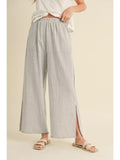 Striped Linen Pants